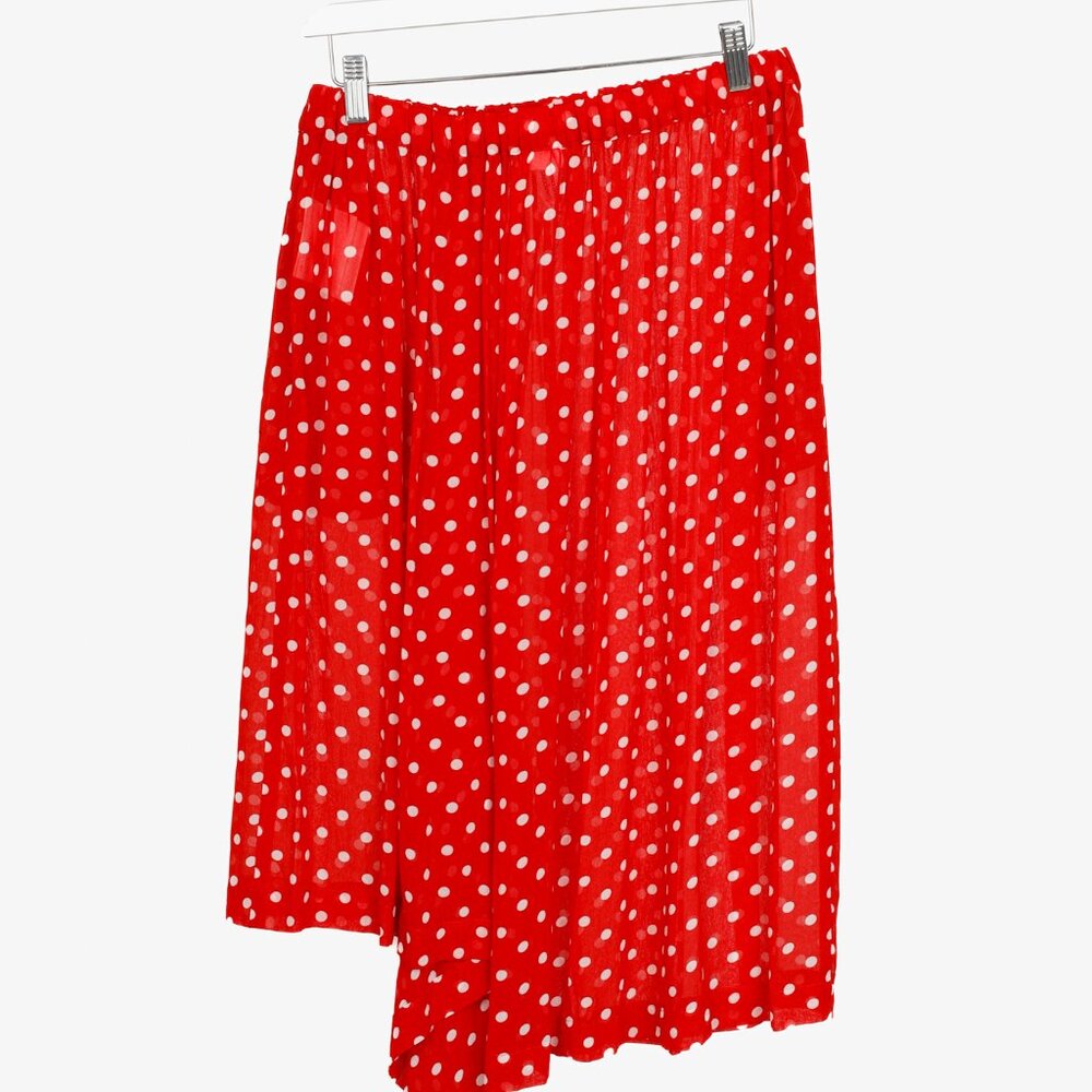 Comme Des Garçons AD 2013 Red Polka Dot Culottes Shorts